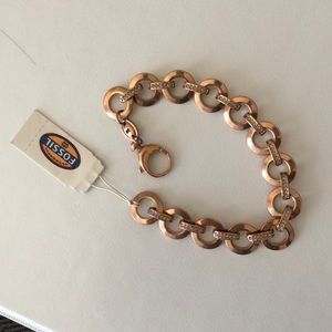 Rose Gold Fossil bracelet
